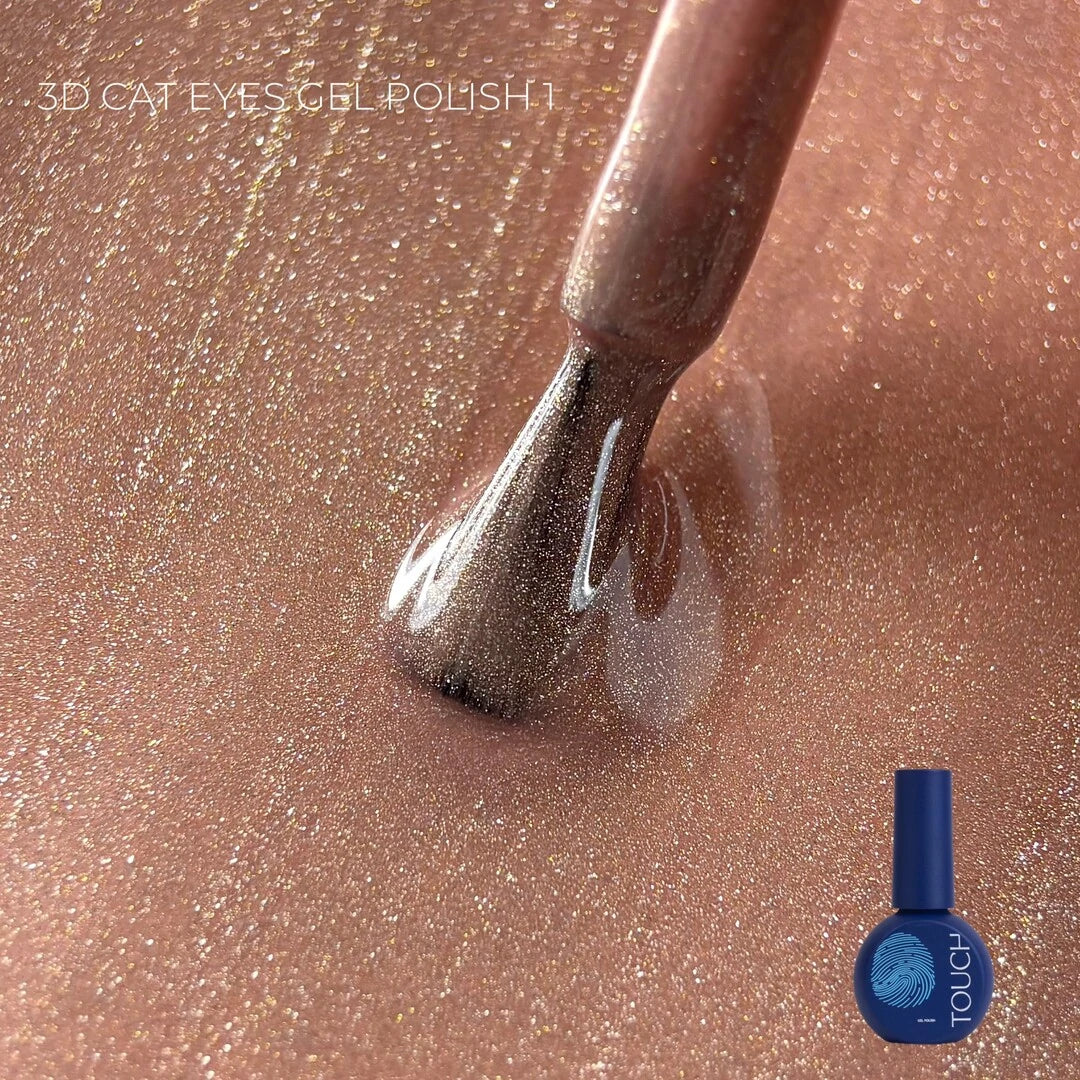 Touch Gel Polish 3D Cat Eyes, Гель-Лак «Котяче Око» 9 мл