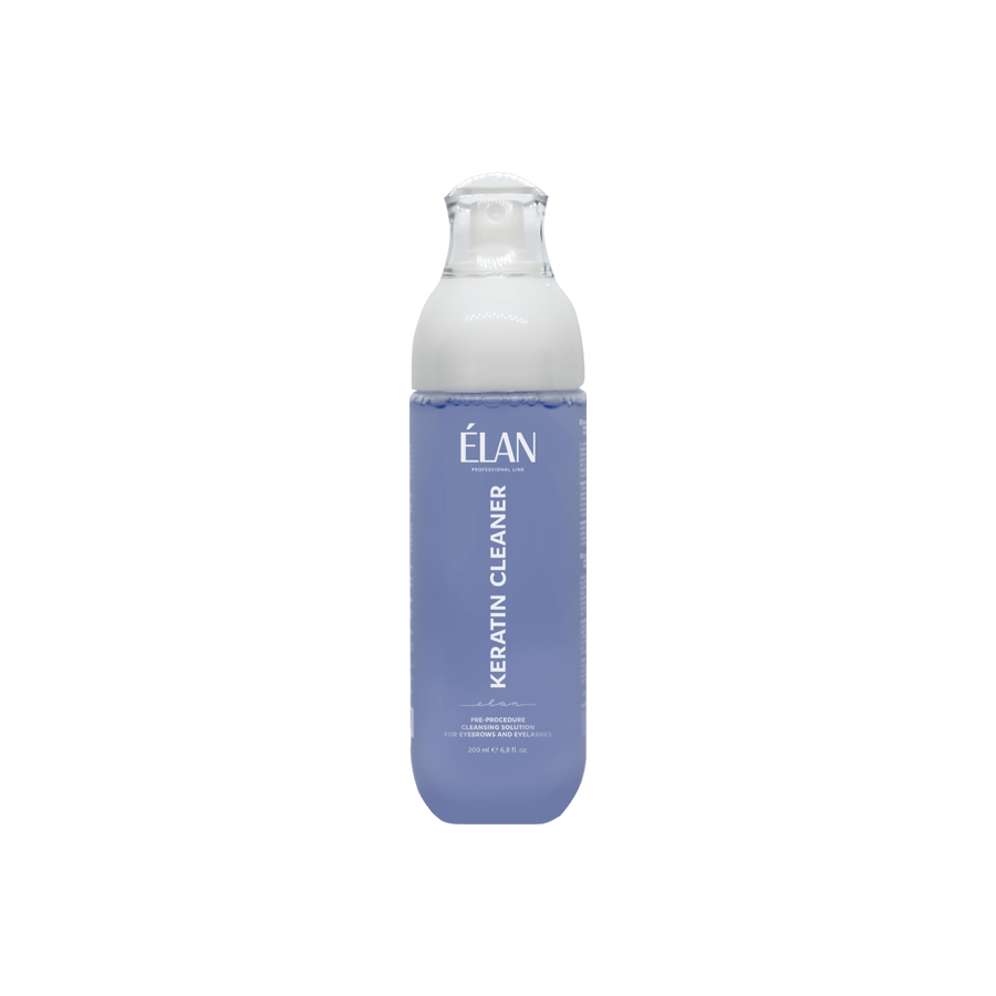 ELAN Professional Line KERATIN CLEANER: Тонік для знежирення брів та вій 200 мл