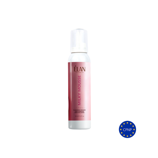 ELAN Professional Line MILKY MOUSSE: очищуючий мус для брів і вій 150 мл